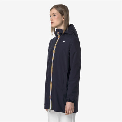SOPHIE STRETCH POLY JERSEY - Jackets - Mid - WOMAN - BLUE DEPTH