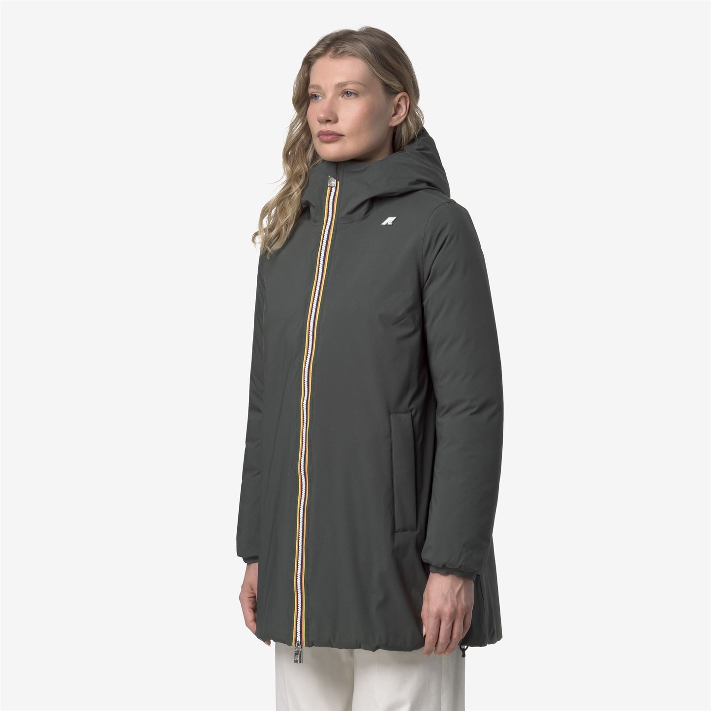 SOPHIE ST THERMO REVERSIBLE - Jackets - Mid - WOMAN - GREEN BLACKISH-Black Pure