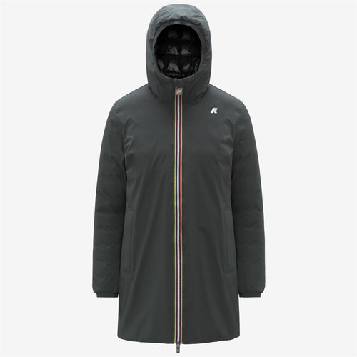 SOPHIE ST THERMO REVERSIBLE - Jackets - Mid - WOMAN - GREEN BLACKISH-Black Pure