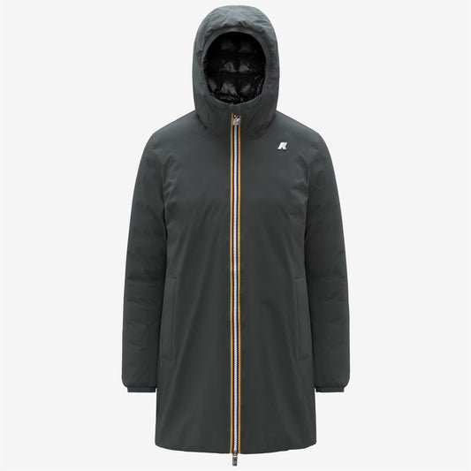 SOPHIE ST THERMO REVERSIBLE - Jackets - Mid - WOMAN - GREEN BLACKISH-Black Pure