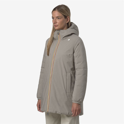 SOPHIE ST THERMO REVERSIBLE - Jackets - Mid - WOMAN - Green Oak-Rose Hushed