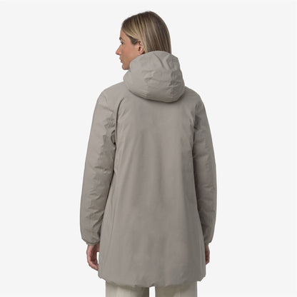 SOPHIE ST THERMO REVERSIBLE - Jackets - Mid - WOMAN - Green Oak-Rose Hushed