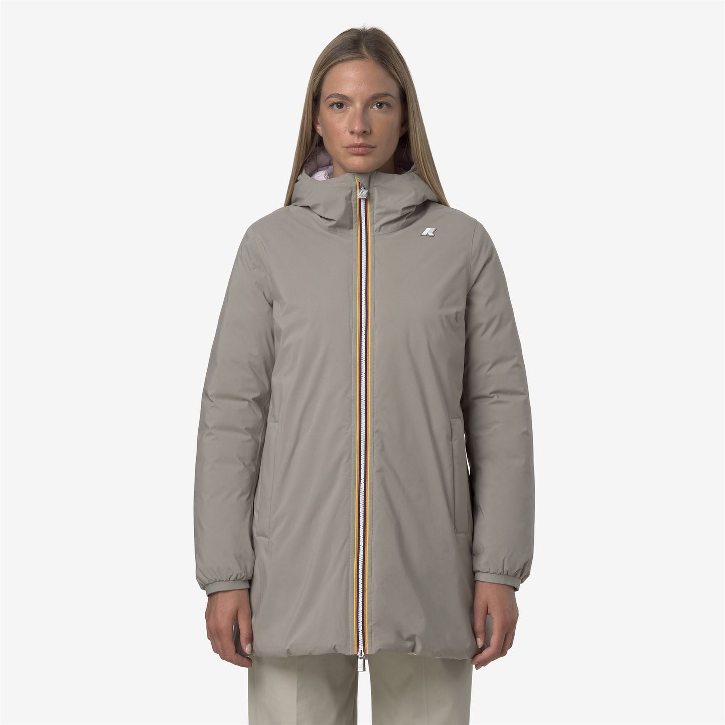 SOPHIE ST THERMO REVERSIBLE - Jackets - Mid - WOMAN - Green Oak-Rose Hushed