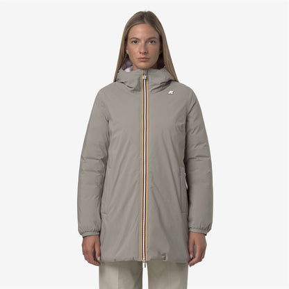 SOPHIE ST THERMO REVERSIBLE - Jackets - Mid - WOMAN - Green Oak-Rose Hushed