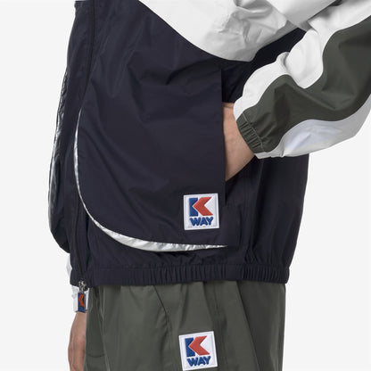 7002 FULL ZIP - Jackets - Short - UNISEX - BLUE WHITE GREEN