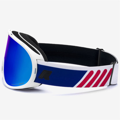 MANNY K-Way - Goggles - Ski Goggles - UNISEX - WHITE-BM3