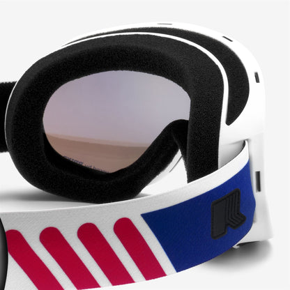 MANNY K-Way - Goggles - Ski Goggles - UNISEX - WHITE-BM3