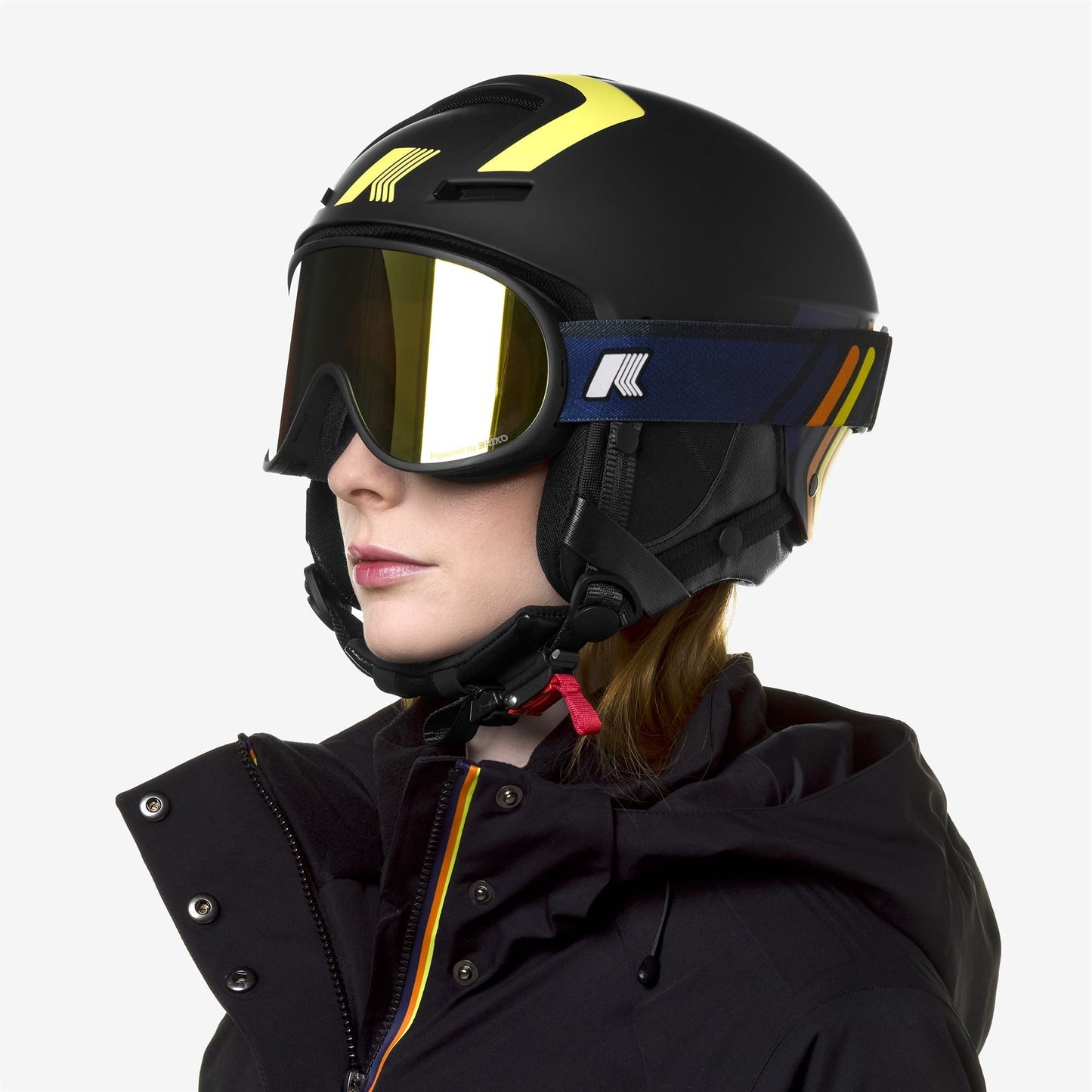 MANNY K-Way - Goggles - Ski Goggles - UNISEX - BLACK-GOM3