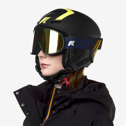 MANNY K-Way - Goggles - Ski Goggles - UNISEX - BLACK-GOM3