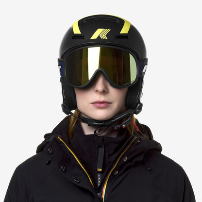 MANNY K-Way - Goggles - Ski Goggles - UNISEX - BLACK-GOM3