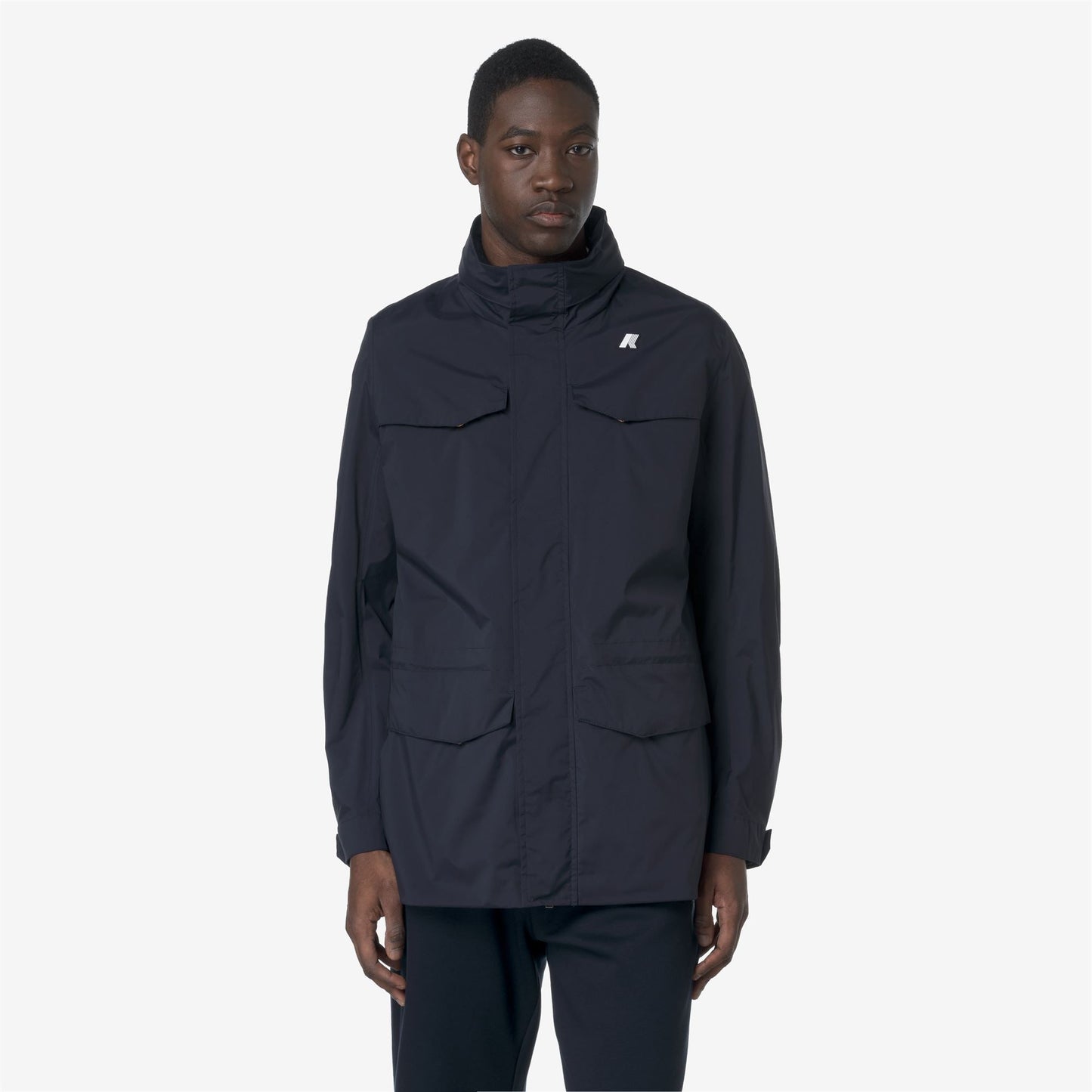 MANUEL STRETCH NYLON JERSEY - Jackets - Mid - MAN - BLUE DEPTH