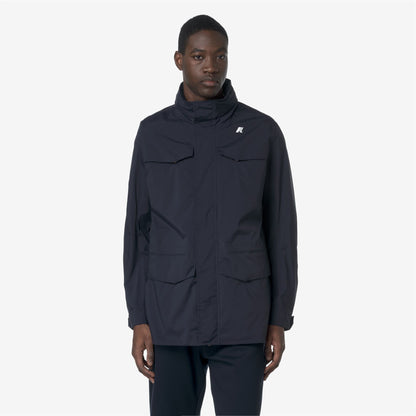 MANUEL STRETCH NYLON JERSEY - Jackets - Mid - MAN - BLUE DEPTH