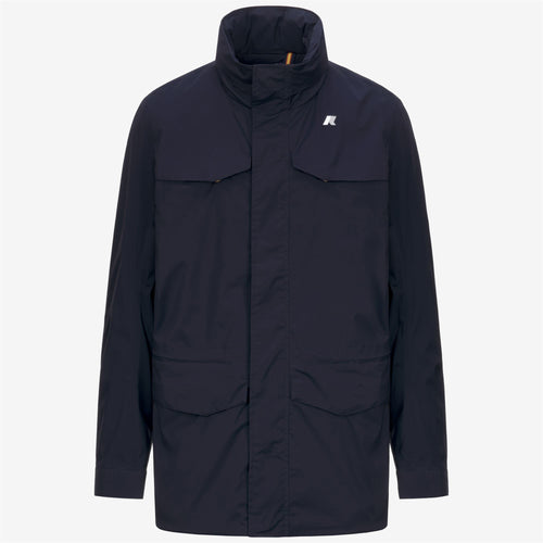 MANUEL STRETCH NYLON JERSEY - Jackets - Mid - MAN - BLUE DEPTH
