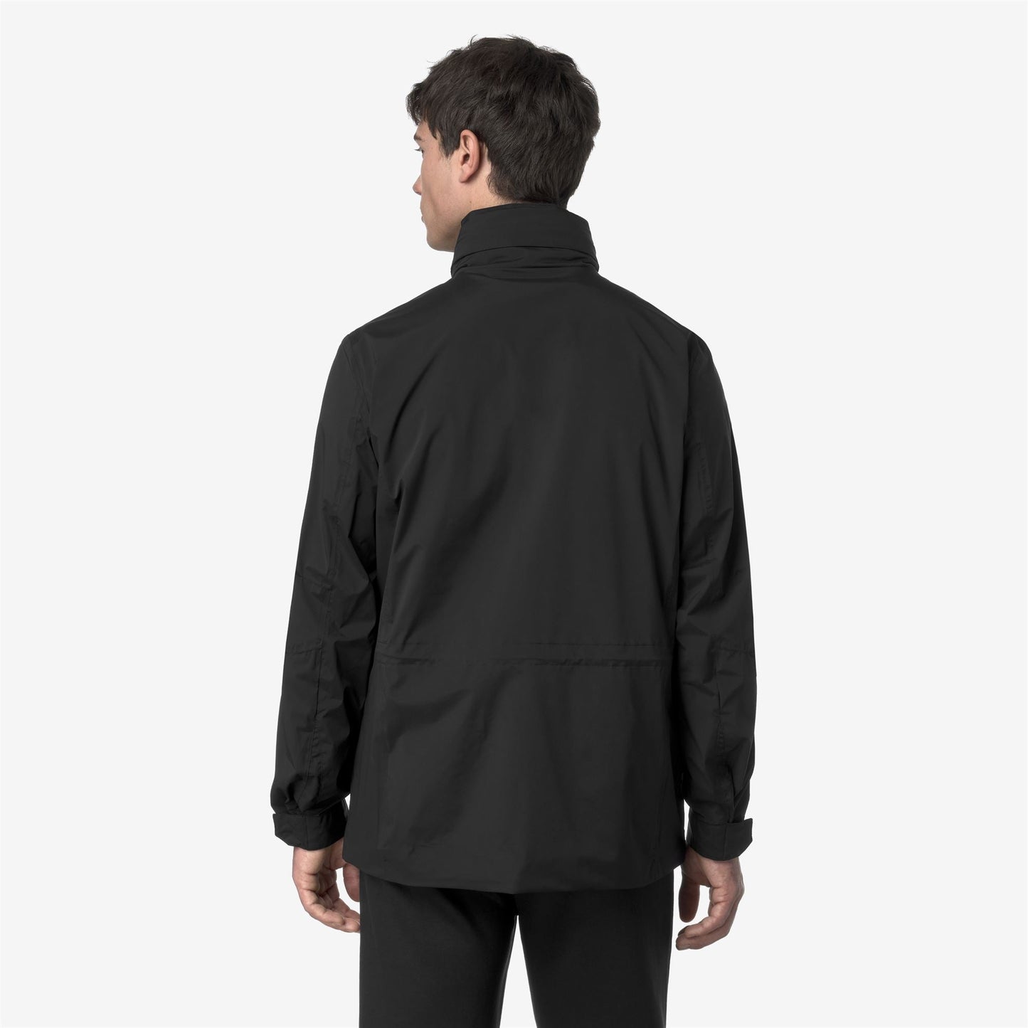 MANUEL STRETCH NYLON JERSEY - Jackets - Mid - MAN - BLACK PURE