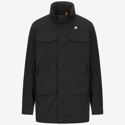 MANUEL STRETCH NYLON JERSEY - Jackets - Mid - MAN - BLACK PURE