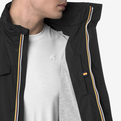 MANUEL STRETCH NYLON JERSEY - Jackets - Mid - MAN - BLACK PURE