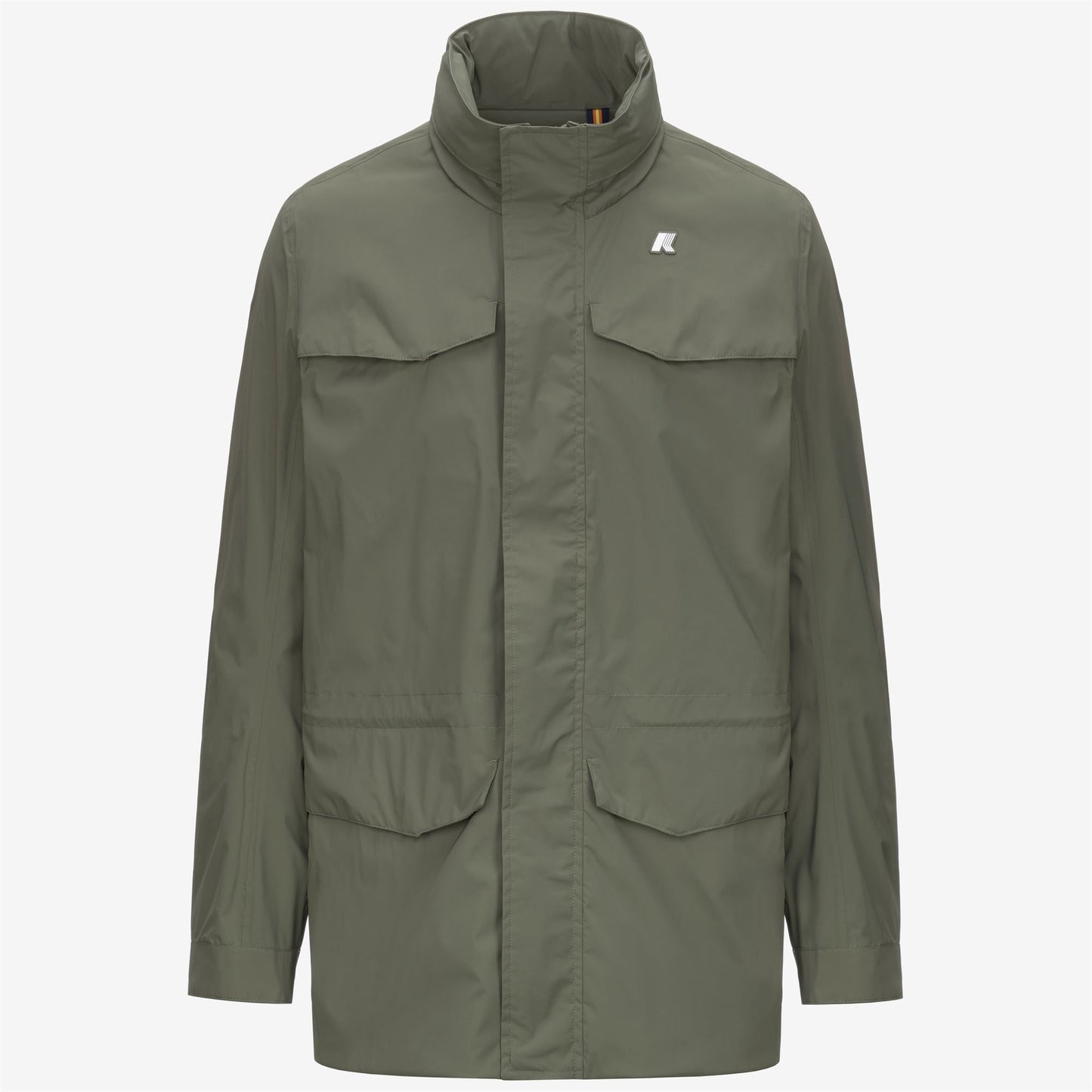 MANUEL STRETCH NYLON JERSEY - Jackets - Mid - MAN - GREEN LICHEN