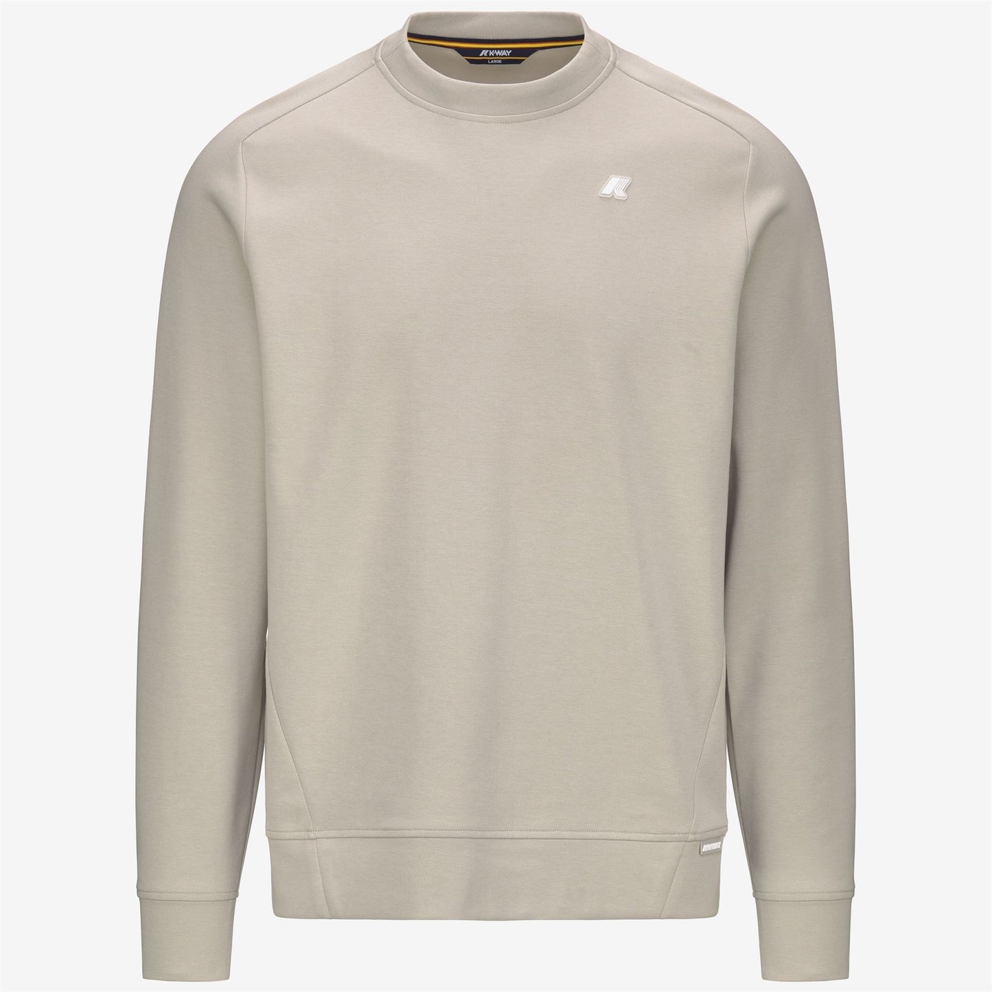 MEDINE INTERLOCK - Fleece - Jumper - MAN - BEIGE LT