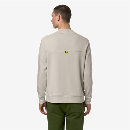 MEDINE INTERLOCK - Fleece - Jumper - MAN - BEIGE LT