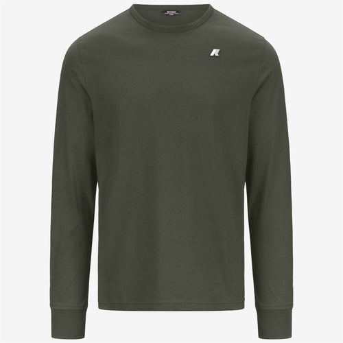 ELMER JS PEACH - T-ShirtsTop - T-Shirt - MAN - GREEN BLACKISH