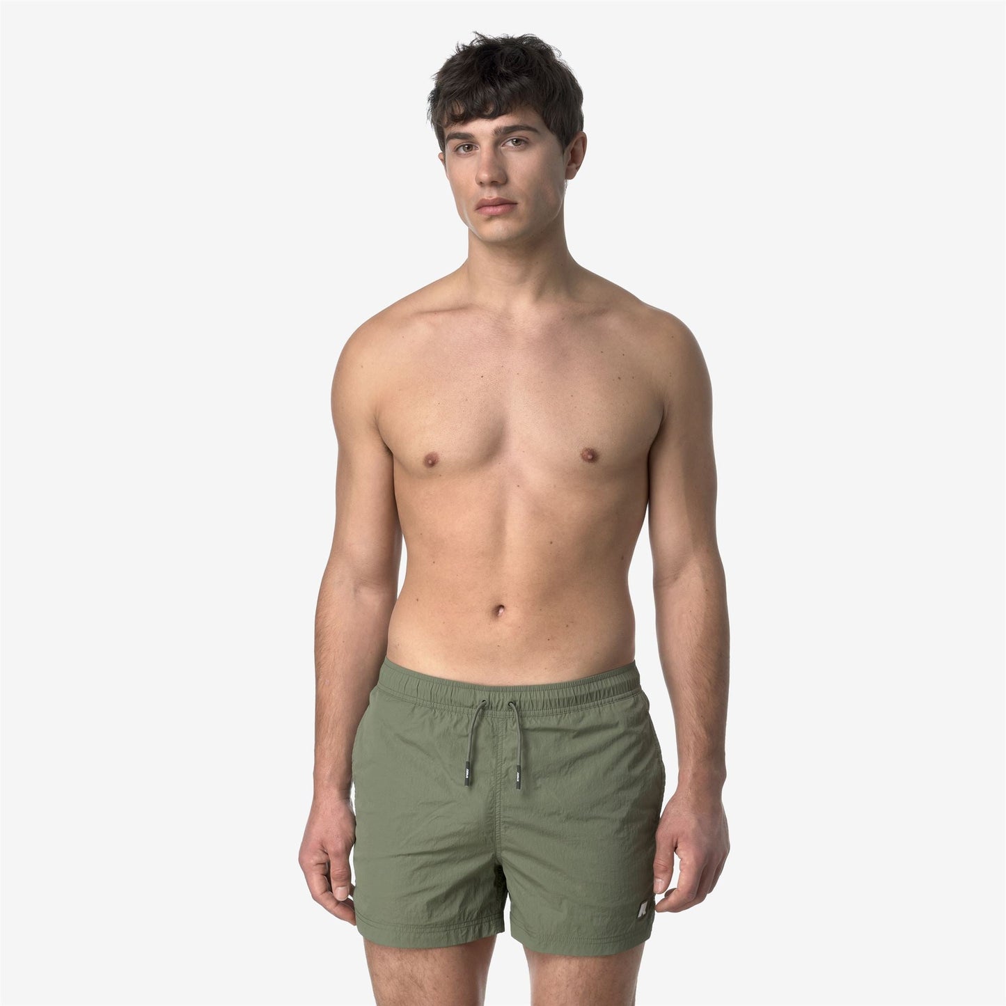 HAZEL BEACH - Bathing Suits - Swimming Trunks - MAN - GREEN LICHEN