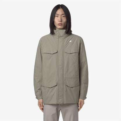 MANUEL WARM OTTOMAN - Jackets - Mid - MAN - Green Oak