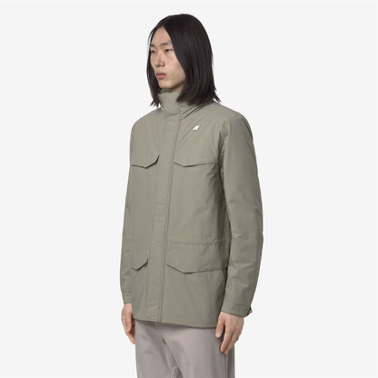 MANUEL WARM OTTOMAN - Jackets - Mid - MAN - Green Oak