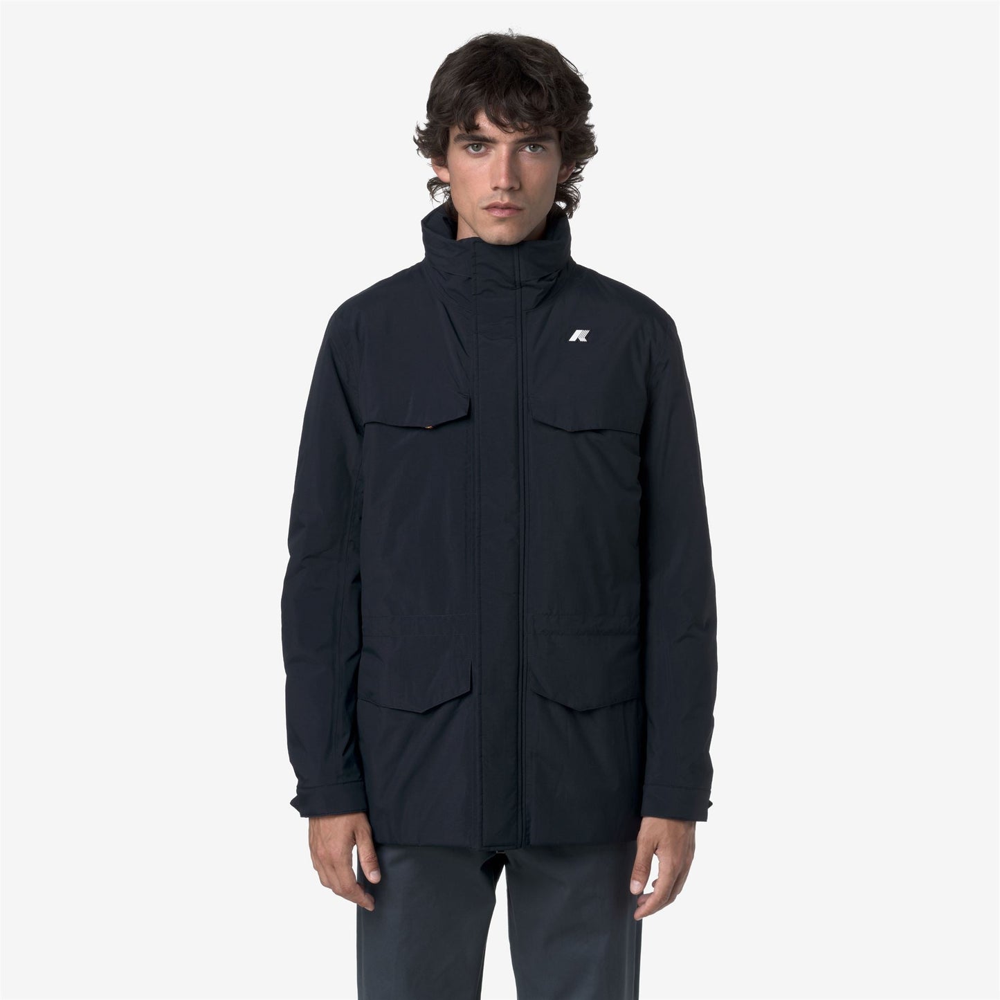 MANUEL WARM OTTOMAN - Jackets - Mid - MAN - Blue Depth