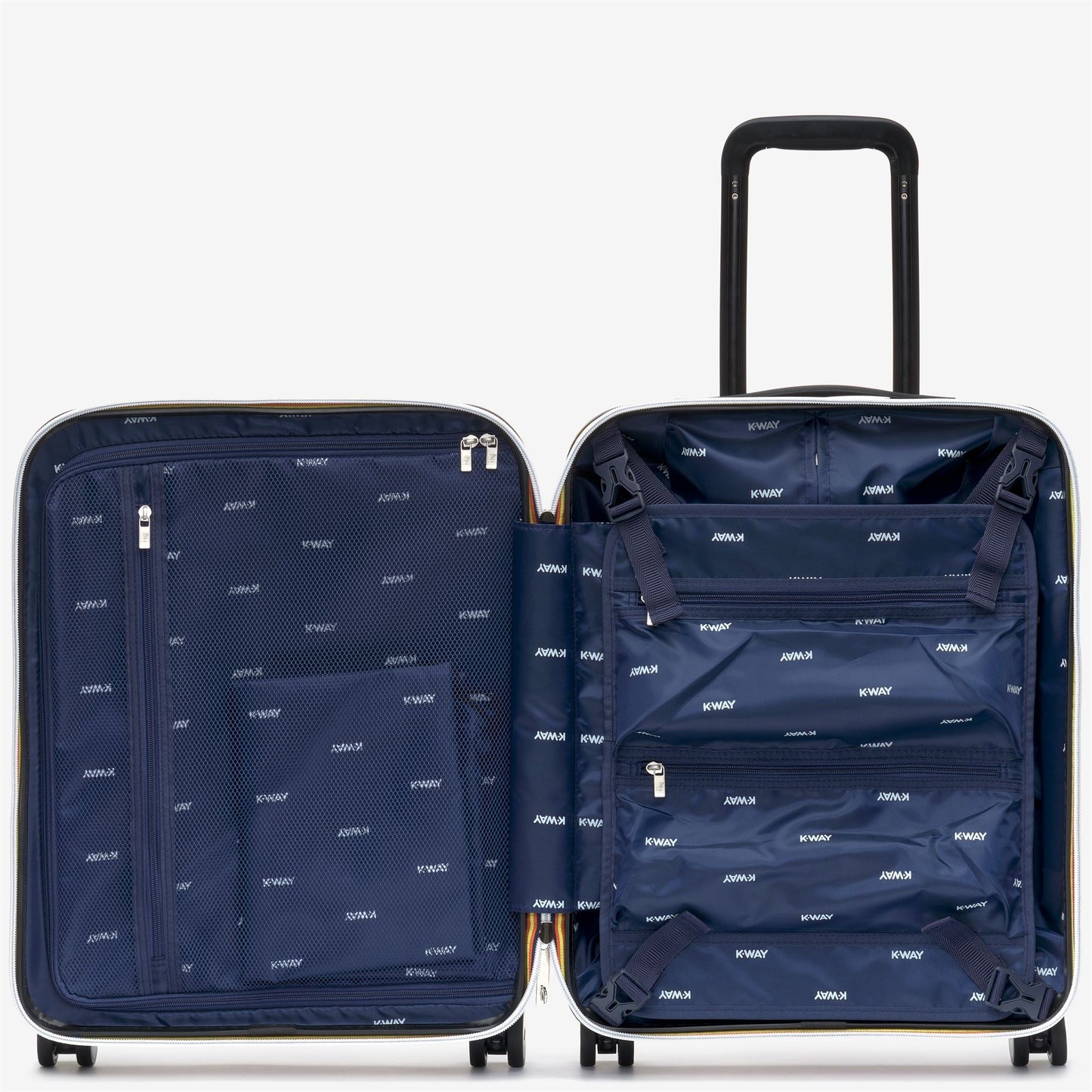 EUDOXIE LOGO - Luggage Bags - Trolley - Unisex - GREEN BLACKISH