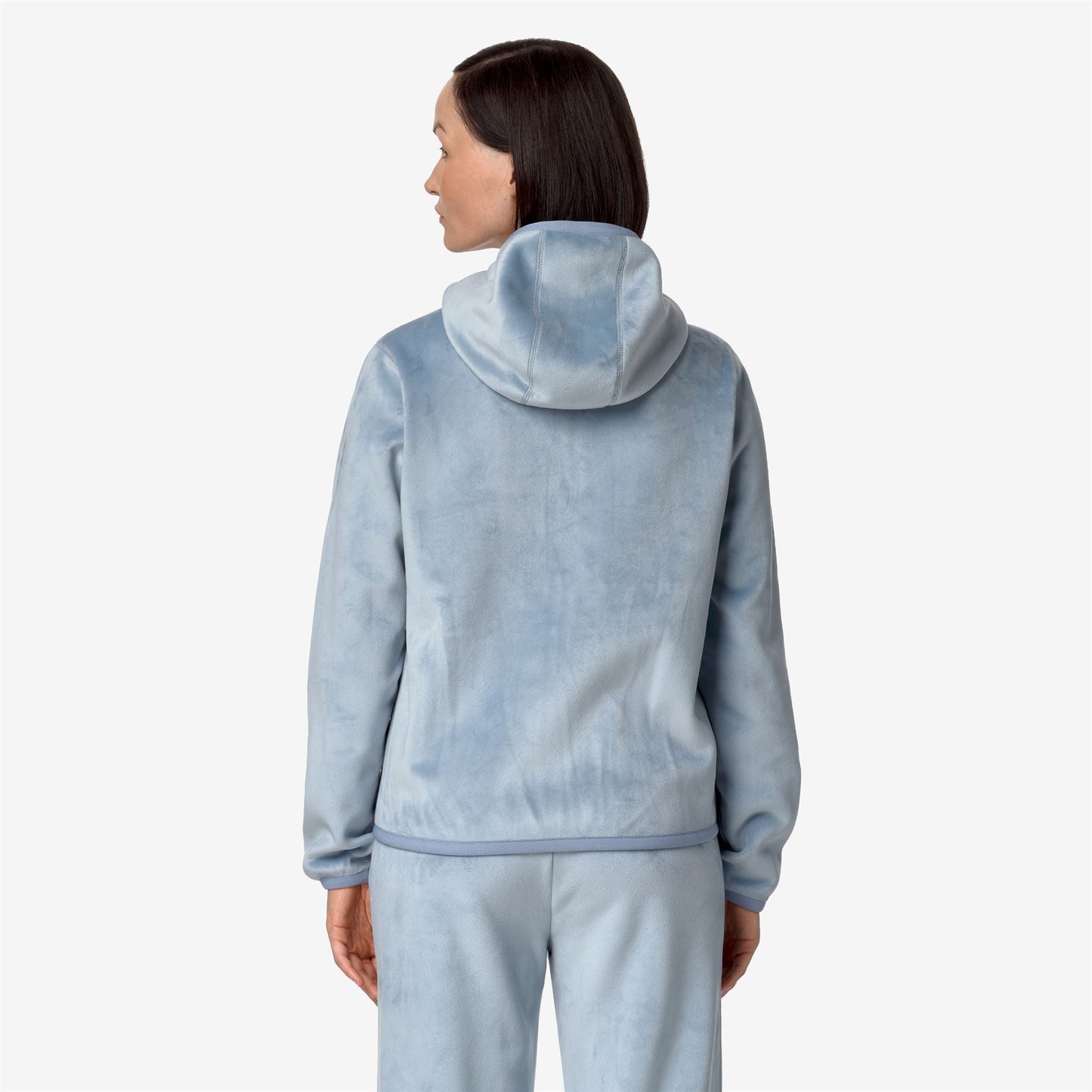 LILY VELOUR POLAR REVERSIBLE - Fleece - Jacket - WOMAN - BLUE A-BLUE A