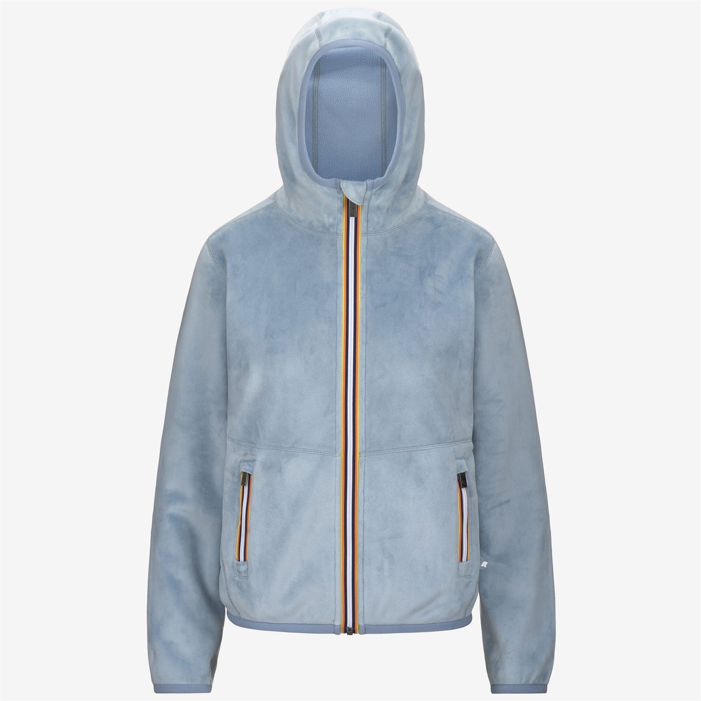 LILY VELOUR POLAR REVERSIBLE - Fleece - Jacket - WOMAN - BLUE A-BLUE A