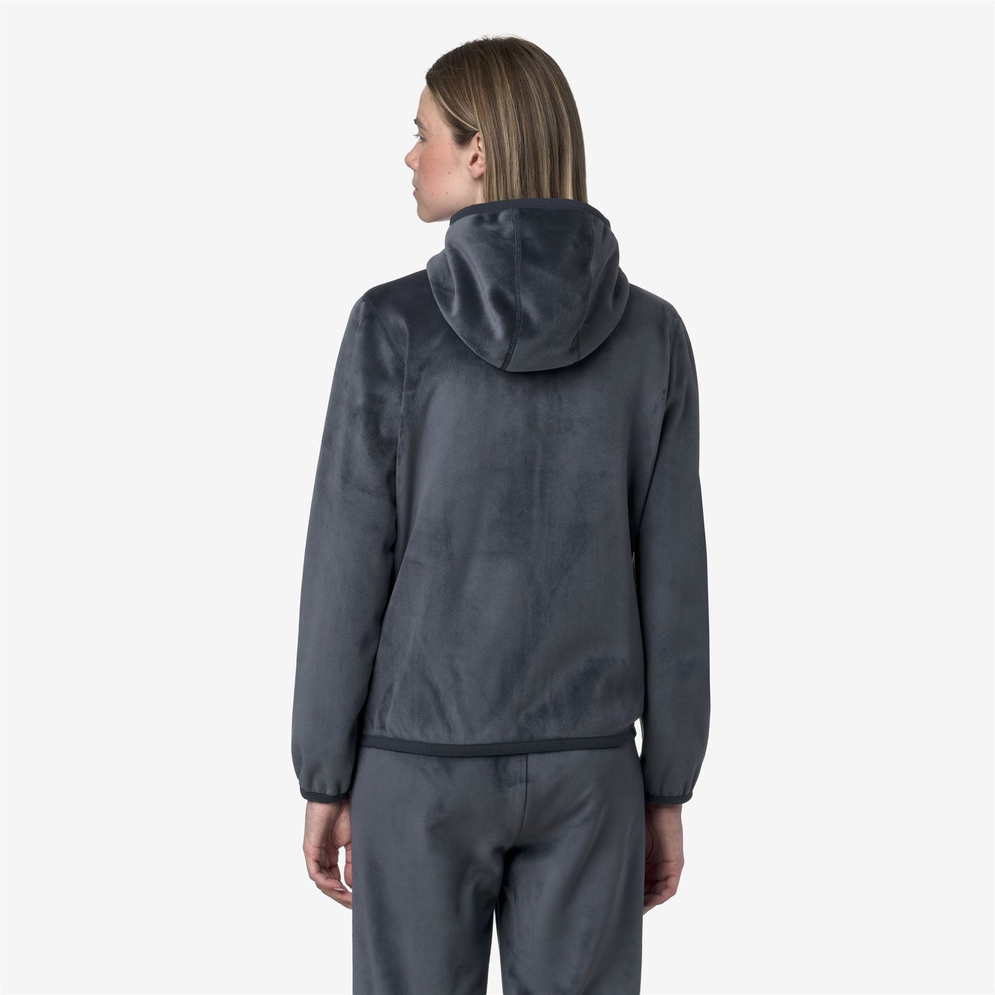 LILY VELOUR POLAR REVERSIBLE - Fleece - Jacket - WOMAN - Blue Airforce Combo