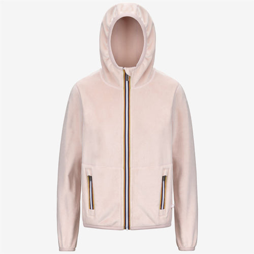 LILY VELOUR POLAR REVERSIBLE - Fleece - Jacket - WOMAN - Rose Hushed-Rose Hushed