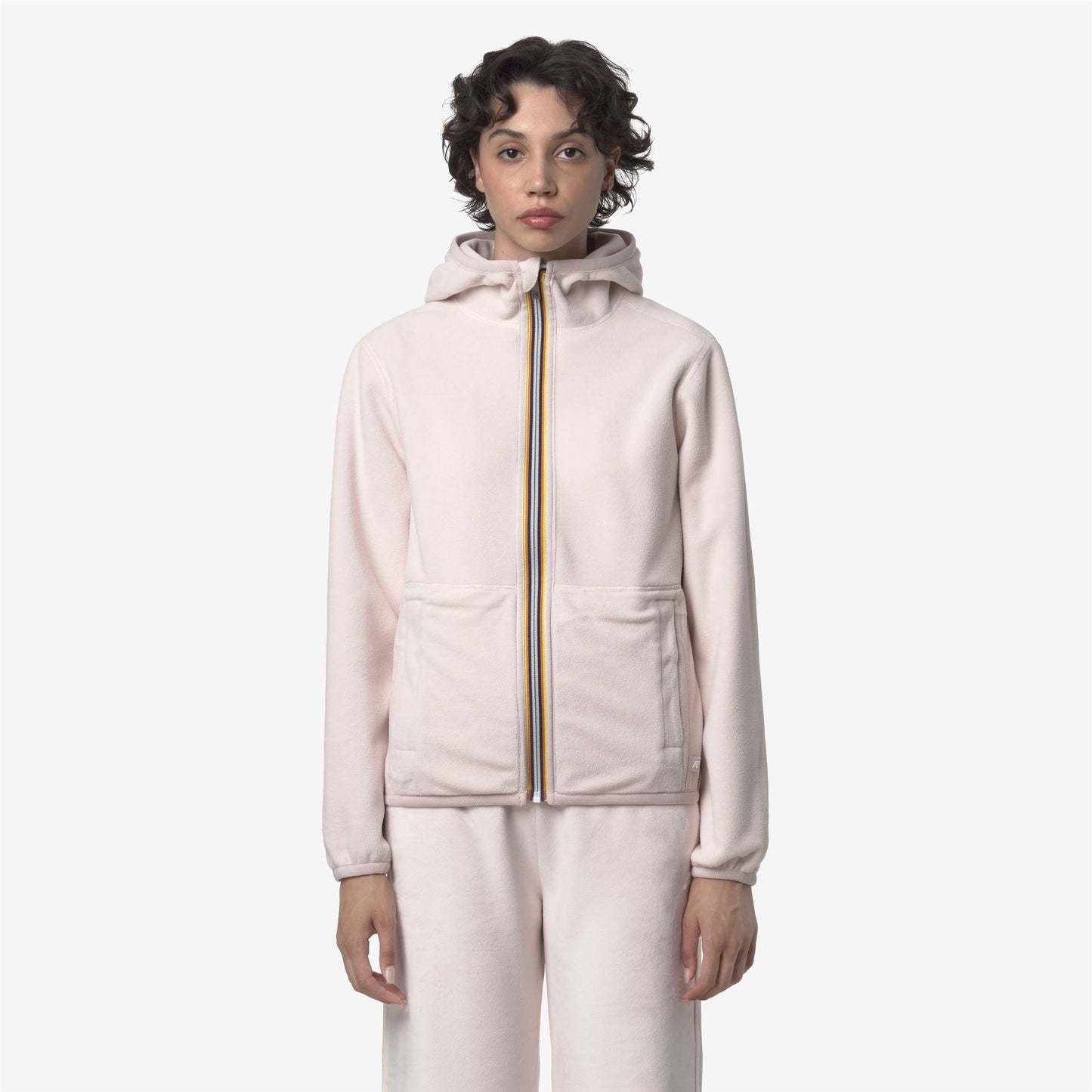 LILY VELOUR POLAR REVERSIBLE - Fleece - Jacket - WOMAN - Rose Hushed-Rose Hushed