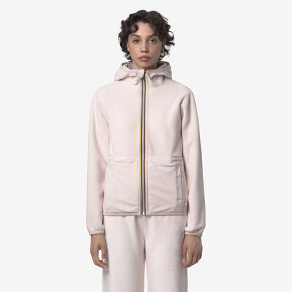 LILY VELOUR POLAR REVERSIBLE - Fleece - Jacket - WOMAN - Rose Hushed-Rose Hushed