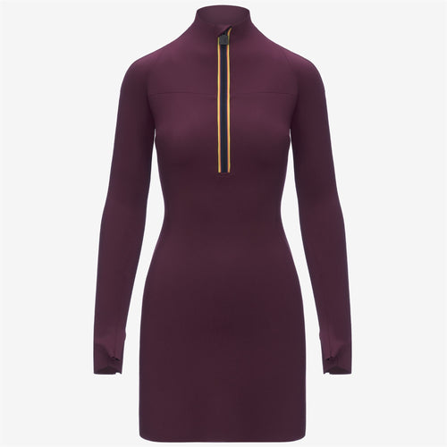 MINID SCUBA - Dresses - Short - WOMAN - Red Dk Amaranto