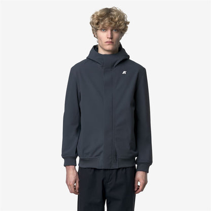 JOACHIM BONDED - Jackets - Short - MAN - Blue Airforce-Blue Depth