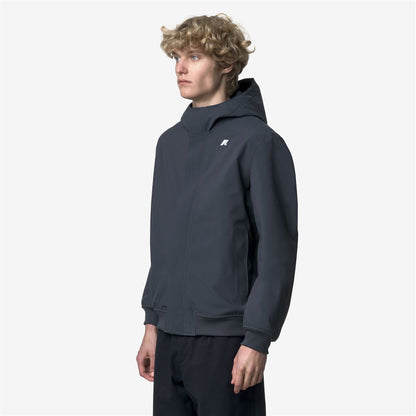 JOACHIM BONDED - Jackets - Short - MAN - Blue Airforce-Blue Depth