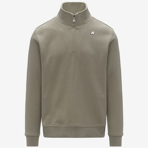 FINNICK HEAVY FLEECE - Fleece - Pull  Over - MAN - Green Oak