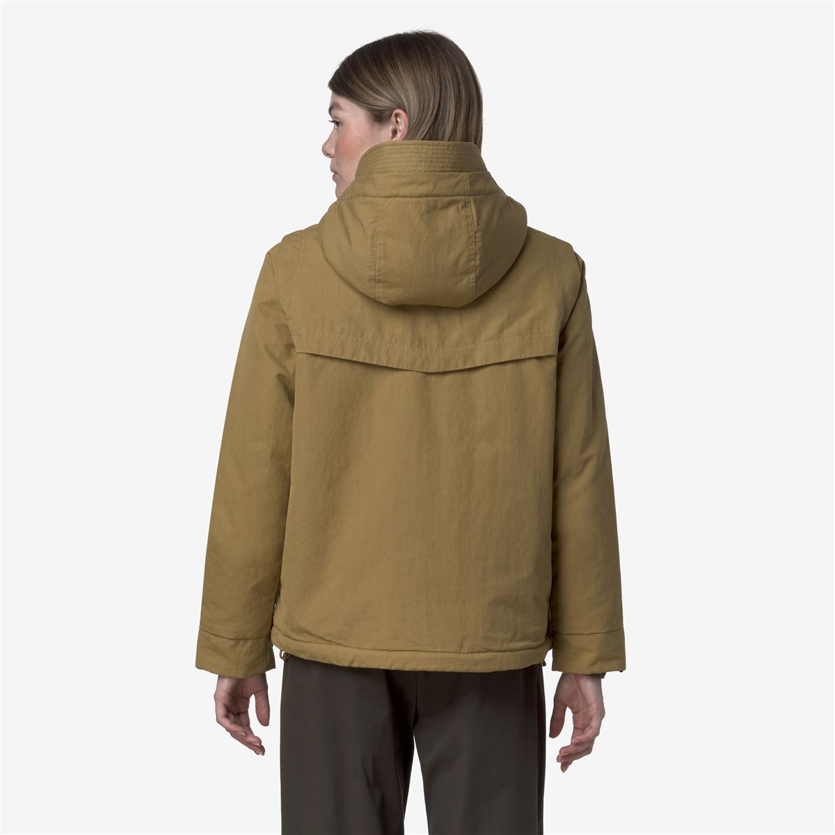 IDELER COTTON FEEL - Jackets - Short - WOMAN - Beige Seed-Beige FUR