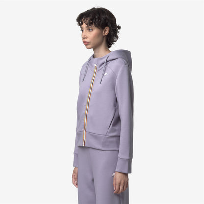 DIVINE LIGHT SPACER - Fleece - Jacket - WOMAN - Violet Lavender