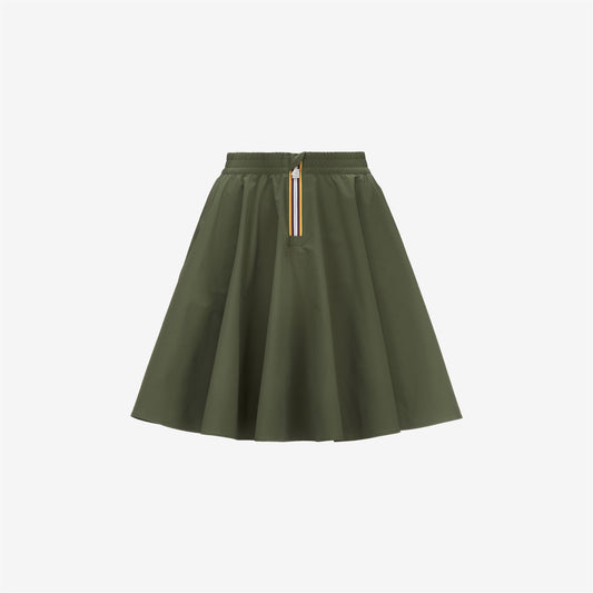 ASTRA SKIRT - Skirts - Longuette - WOMAN - GREEN CYPRESS