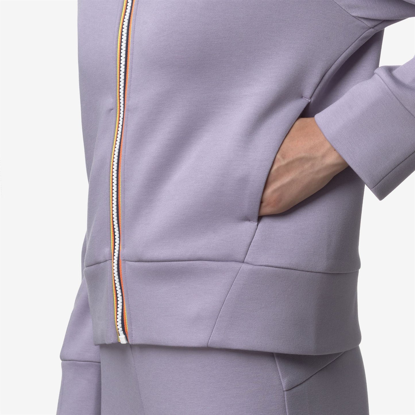 DIVINE LIGHT SPACER - Fleece - Jacket - WOMAN - Violet Lavender