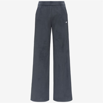 JENNY VELOUR POLAR - Pants - Sport Trousers - WOMAN - Blue Airforce Combo