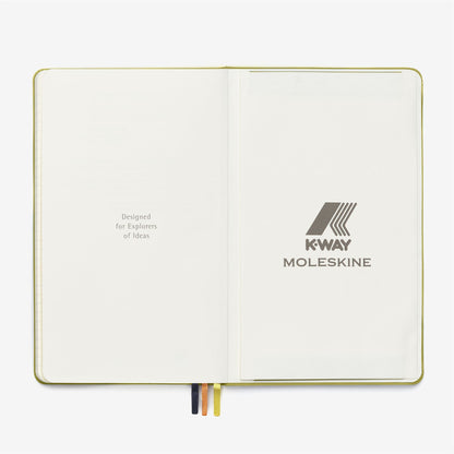 NOTEBOOK MOLESKINE FOR K-WAY - Notebook - Notebook - UNISEX - Green Moss