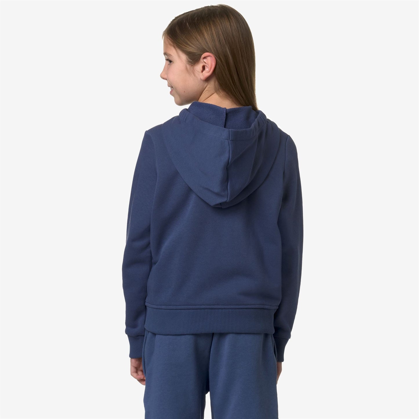 P. LE VRAI ARNEL POLY COTTON - Fleece - Jacket - KID UNISEX - BLUE INDIGO