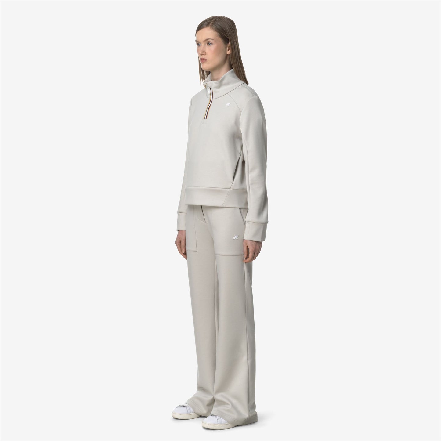 JANINNE LIGHT SPACER - Pants - Sport Trousers - WOMAN - BEIGE LT