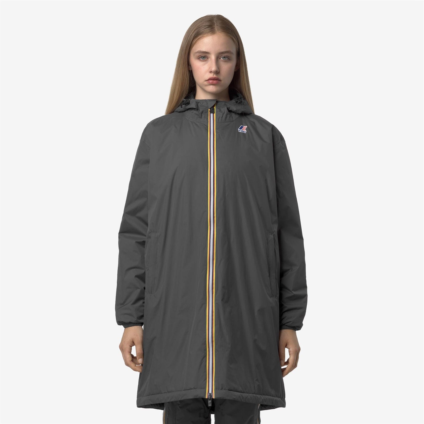 LE VRAI 4.0 EIFFEL EAST WARM - Jackets - 3/4 LENGTH - UNISEX - Grey Shadow Dk